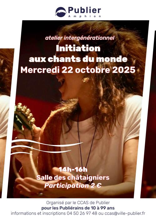 Initiation  aux chants du monde